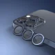 Etteri kameros apsauginis stiklas iPhone 15 Pro / 15 Pro Max, mėlynas