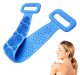 Silicone Back Scrubber and Massager, 70 cm, Blue