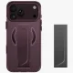 Dėklas Uniq Heldro Air Magclick Charging telefonui iPhone 18 Pro Max / 17 Pro Max, bordo