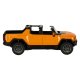 Radijo bangomis valdomas automobilis Hummer EV (1:16), oranžinis