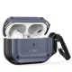 Tech-Protect Rough Hook dėklas Apple AirPods Pro 1 / 2 su karabinu, mėlynas