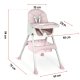Maitinimo kėdutė Ricokids Milo 134016, rožinė