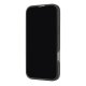 „Audi“ dėklas „iPhone 16 Pro Max“ iš sintetinės odos su „MagSafe“, juodas