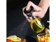 Aliejaus ir acto purkštuvas dozatorius, 200 ml, sidabrinės spalvos