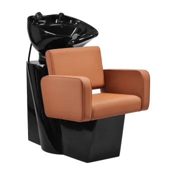 Hairdressing Wash Unit Gabbiano Bilbao, Brown