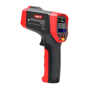 Infraraudonųjų spindulių termometras Uni-T UT302A+ (-32°C iki 700°C)