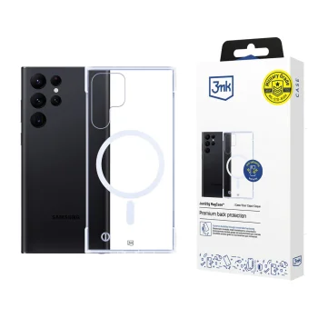 Apsauginis dėklas 3mk Just20g MagCase, skirtas Samsung Galaxy S22 Ultra 5G, skaidrus