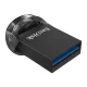 USB atmintinė SanDisk Ultra Fit 128GB USB 3.1, juoda