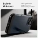 Spigen Tough Armor MagSafe dėklas su stoveliu, skirtas iPhone 16 Pro, tamsiai pilkas