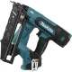 Akumuliatorinis vinių kaliklis Makita DBN610Z 18V LXT 16 Ga 32–64 mm be akumuliatoriaus