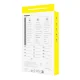 Baseus Fauxther Series dėklas telefonui iPhone 15 Plus, juodas