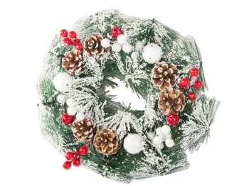 Kalėdinis vainikas durims ir langams, 20 cm