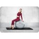 Neo-Sport gimnastikos kamuolys 75 cm, sidabrinis