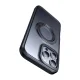 McDodo PC-4933 MagSafe dėklas telefonui iPhone 16 Pro Max su stovu, juodas