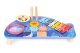 Ecotoys medinis muzikinis staliukas su instrumentais Valas