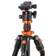 K&F Concept K234A7 stovas su BH-28L rutuline galvute ir vienakoju