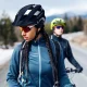 Wozinsky MTB dviratininko šalmas su nuimamu snapeliu, L dydis (57-62 cm), juodas/sidabrinis
