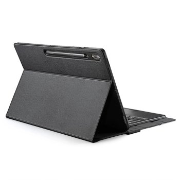 Dux Ducis TK dėklas su klaviatūra Samsung Tab S9 Ultra planšetei, juodas