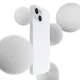 Apple iPhone 15 Plus 6.7\'\' 3MK Hardy Silicone Magcase Case Cover, Silver White