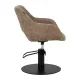 Kirpyklos kėdė Gabbiano Morena Modern Old Leather, ruda