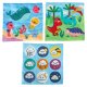Montessori Sensory Tissue Box Sorter Toy, Multicolor