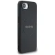 Dėklas Guess PU Grained Classic Logo su MagSafe iPhone 16e, juodas