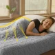 4Fizjo Sensory Weighted Blanket 6.8 kg, 150 x 200 cm, Grey
