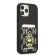 Karl Lagerfeld Karlimals Cardslot dėklas iPhone 13 Pro Max telefonui, juodas