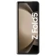 BMW Leather Hot Stamp dėklas Samsung Galaxy Z Fold 5, juodas