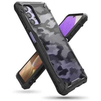 Dėklas Samsung Galaxy A32 5G Ringke Fusion X, Camo