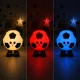 Silikoninė LED naktinė lemputė „Futbolo kamuolys“, RGB