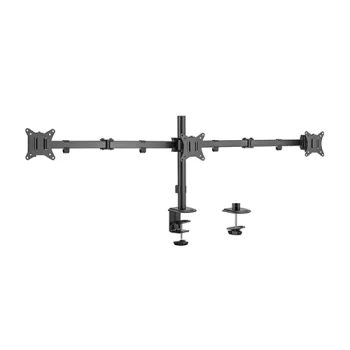 Hismart trijų monitorių stalinis laikiklis 17-27", modelis 146372