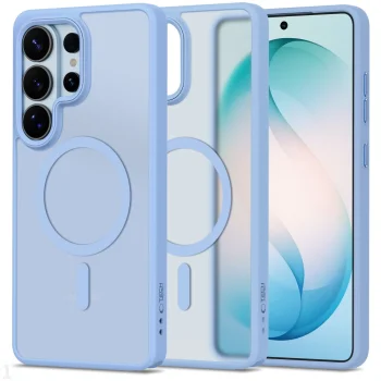 Tech-Protect Magmat MagSafe dėklas telefonui Samsung Galaxy S26 Ultra, Matte Blue