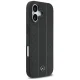 Mercedes Leather Laurel Leaves Stripes MagSafe Phone Case Cover iPhone 17 - Black