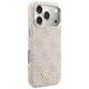 Guess 4G Script MagSafe dėklas iPhone 17 Pro telefonui, rožinis