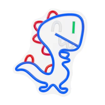 Forever Light JURASSIC BABY DINO LED Neon Sign, Blue