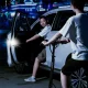 Baseus įspėjamieji automobilio durų LED žibintai (2 vnt.), juodi