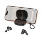 XO G53 TWS belaidės Bluetooth ausinės ANC ENC su dėklu, juodos