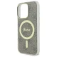 Guess IML 4G MagSafe dėklas telefonui iPhone 16 Pro Max, rudas