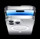 Kingxbar PQY Go Out Series magnetinis dėklas iPhone 14 Plus telefonui, MagSafe, lazerinė spalva
