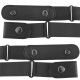 Buckle-Free Elastic Belt, Black
