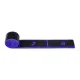 4Fizjo 415 Gymnastic Stretching Resistance Band 90 cm, Black/Purple
