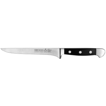 Iškaulinėjimo peilis Güde Alpha 16 cm 1703/16, juodas