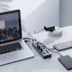USB šakotuvas Orico BT2U3-13AB 13x USB-A 3.0 su jungikliais, pilkas
