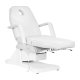 Sillon Soft elektrinis kosmetologinis krėslas, 1 variklis, baltas