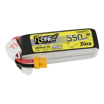 Tattu R-Line 550mAh 14.8V 95C 4S1P Battery