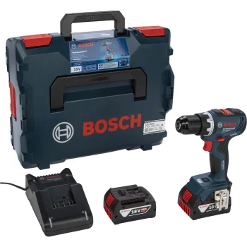 Akumuliatorinis gręžtuvas-suktuvas Bosch GSR 18V-65, 2x 5,0 Ah, L-BOXX