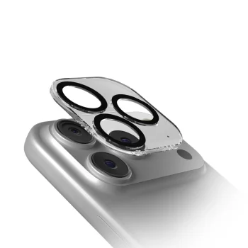 SBS apsauginis kameros stiklas iPhone 17 Pro su D3O technologija