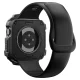 Apsauginis dėklas Spigen Rugged Armor laikrodžiui Apple Watch 42mm, Matte Black