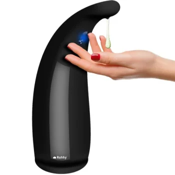 Touchless Automatic Soap Dispenser Ruhhy 22229, 300 ml, Black